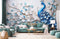 Charming Blue 3D Peacock Wallpaper