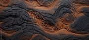 Cherrywood Charm Wooden Wallpaper