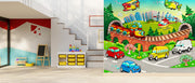 City Scene Kids Wallpaper