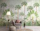 Coconut Trees Theme Tropical Wallpaper