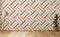 Colourful Stripes Pattern Geometric Wallpaper