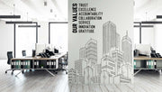 Company Core Values Theme Office Wallpaper