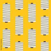 Creative White Reel Pattern Boutique Wallpaper