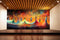 Dancers In Elegance Panorama Scene Wallpaper
