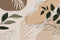 Decorative Leafy Pattern Abstract Wallpaper