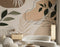 Decorative Leafy Pattern Abstract Wallpaper