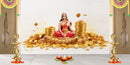 Dhanteras Vibes With Goddess Lakshmi Wallpaper