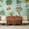 Diversified Trees Pattern Chinoiserie Wallpaper