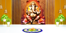 Divine Blessing Ganesh Ji Wallpaper