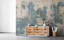 Elegant Rough Textured Geometric Wallpaper