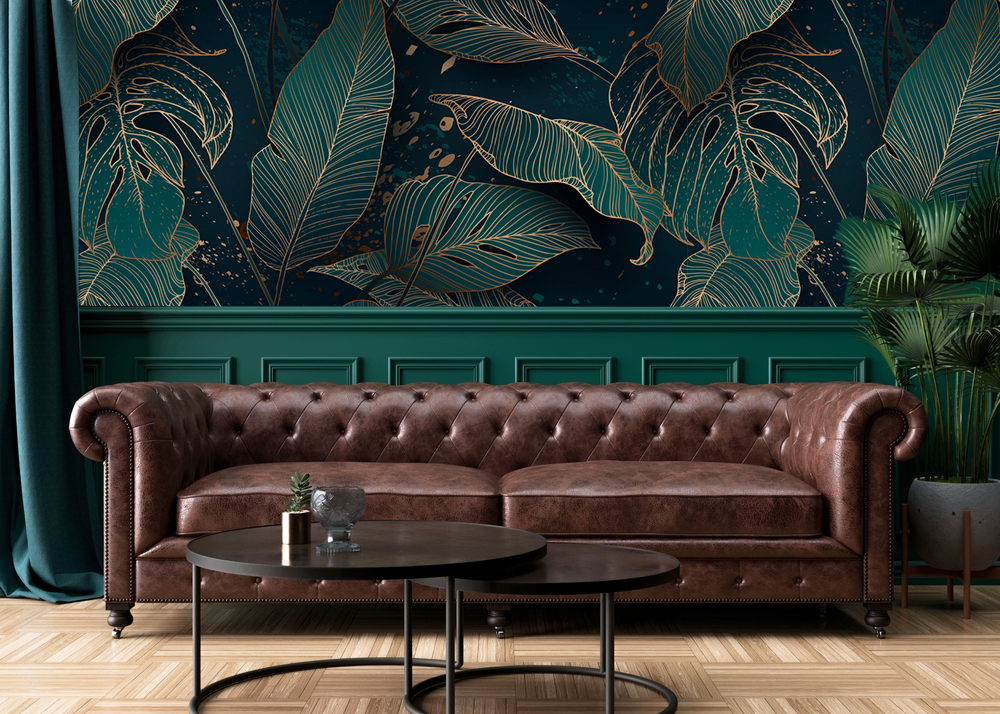 Elegant Tropical Wallpaper