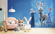 Elsa Anna Olaf Sven Disney Wallpaper