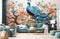 Enchanting Elegance 3D Peacock Wallpaper