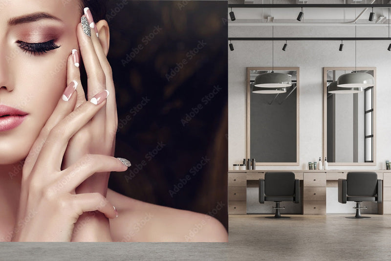 Glamourous Salon Wallpaper