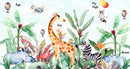 Jungle Paradise Animals Wallpaper