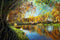 Lake View In The Autumn Season Nature Wallpaper