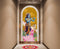 Lord Krishna Combined Cow Pichwai Theme God Wallpaper
