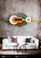 Abstract Geometric Pattern Metal Wall Art