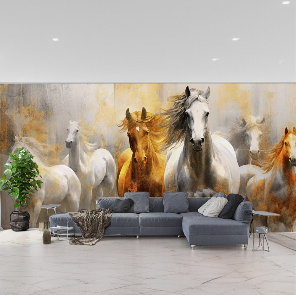 Magnificent Designed Horse Wallpaper