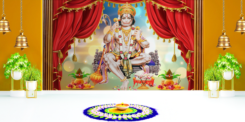 Majestic Hanuman Ji Wallpaper