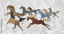 Marble Pattern Horse Wallpaper