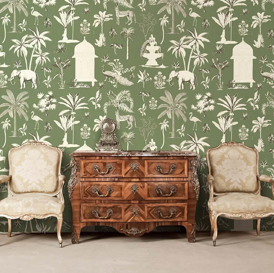 Marvellous Chinoiserie Wallpaper