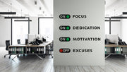 Motivational Theme Office Wallpaper