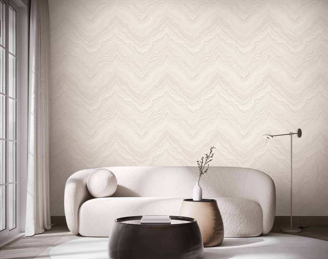 Geometric Marble Pattern Wallpaper Roll