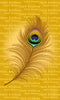 Peacock Feathers Theme God Wallpaper