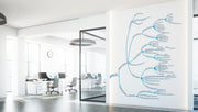 Profit Values Textured Office Wallpaper
