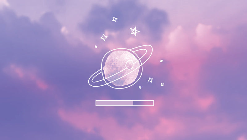 Purple Sky Theme Aesthetic Wallpaper