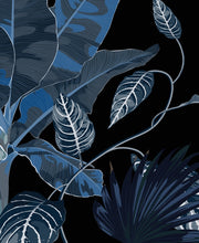 Ravishing Tropical Themed Cafe Wallpaper