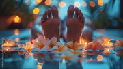 Relaxing Illustration Salon Wallpaper