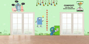 Save Energy Theme School Wallpaper