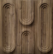 White Tail Textured PVC Panel