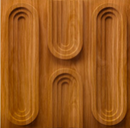 White Tail Textured PVC Panel