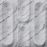 White Tail Textured PVC Panel