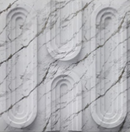 White Tail Textured PVC Panel