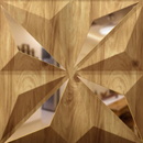 Oak Wood Textured PVC Panel