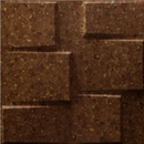 Magnum Brown Textured PVC Panel
