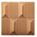 Teak Wood Textured PVC Panel