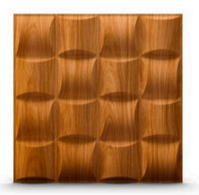 Walnut Wood Textured PVC Panel