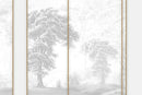 Sketch Art Trees Landscape Nature Wallpaper