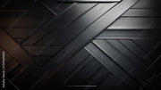 Solid Black Wooden Wallpaper