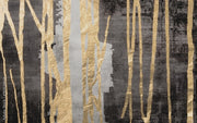 Solid Velvet Textured Geometric Wallpaper
