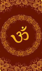 Spiritual Om Wallpaper