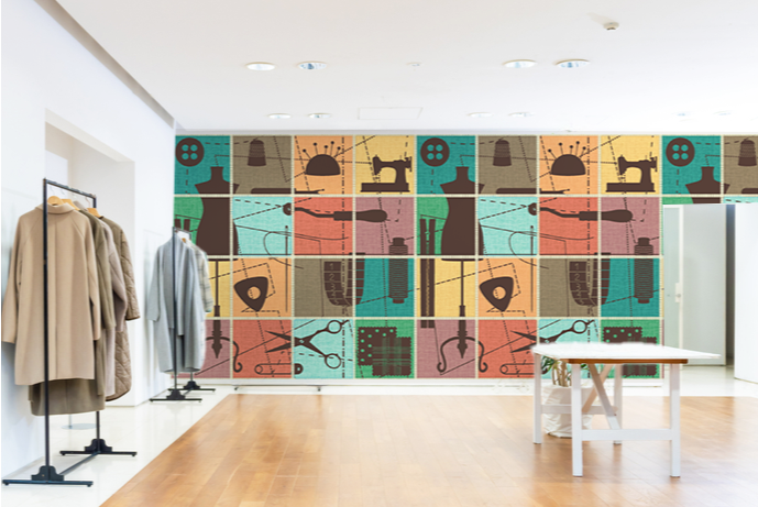 Stylish Boutique Wallpaper