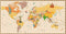 Super Attractive World Map Wallpaper