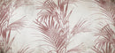 Tropical Trees Leaves Boho Wallpaper