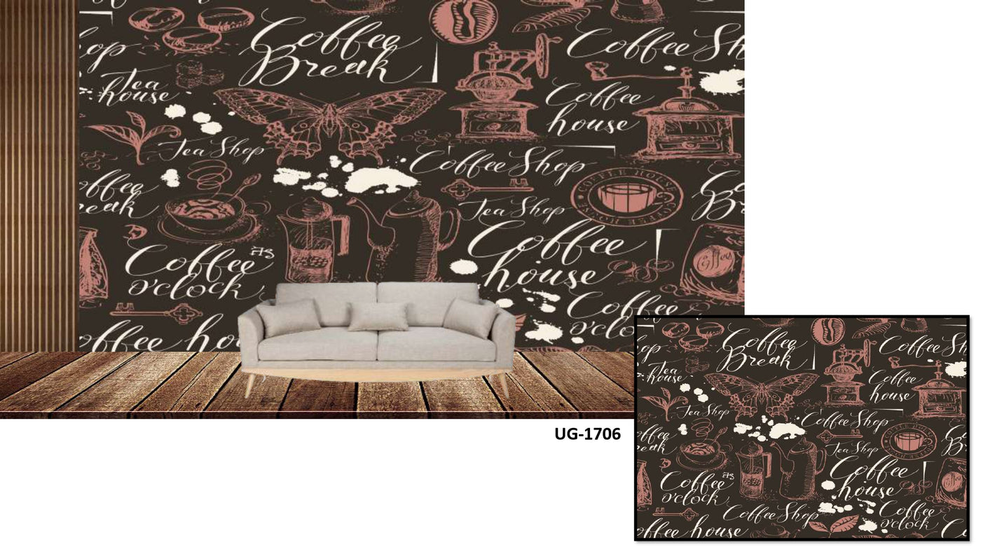 Coffee typography wallpaper